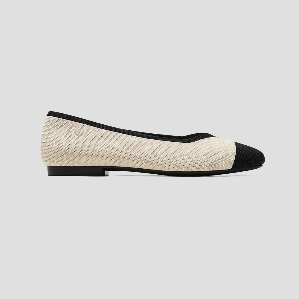 VIVAIA Margo 2.0 Square Toe Flats Comfort Arch Support Sustainable EU 39 US 8 - Picture 14 of 16